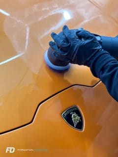 Detailing Polissage Lamborghini