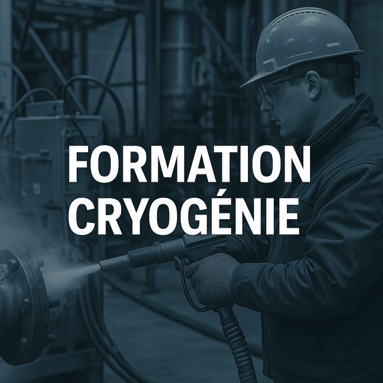 Formation Cryogénie & Maintenance Industrielle – Maîtriser le Nettoyage Cryogénique